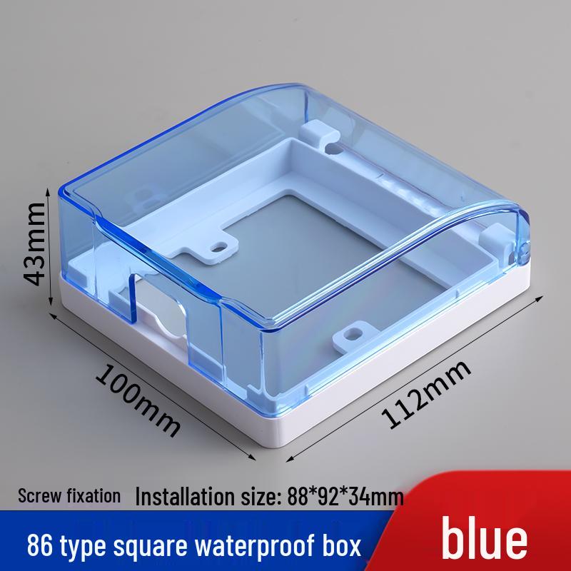 Outdoor Recessed Weatherproof Socket Cover with Screw Installation