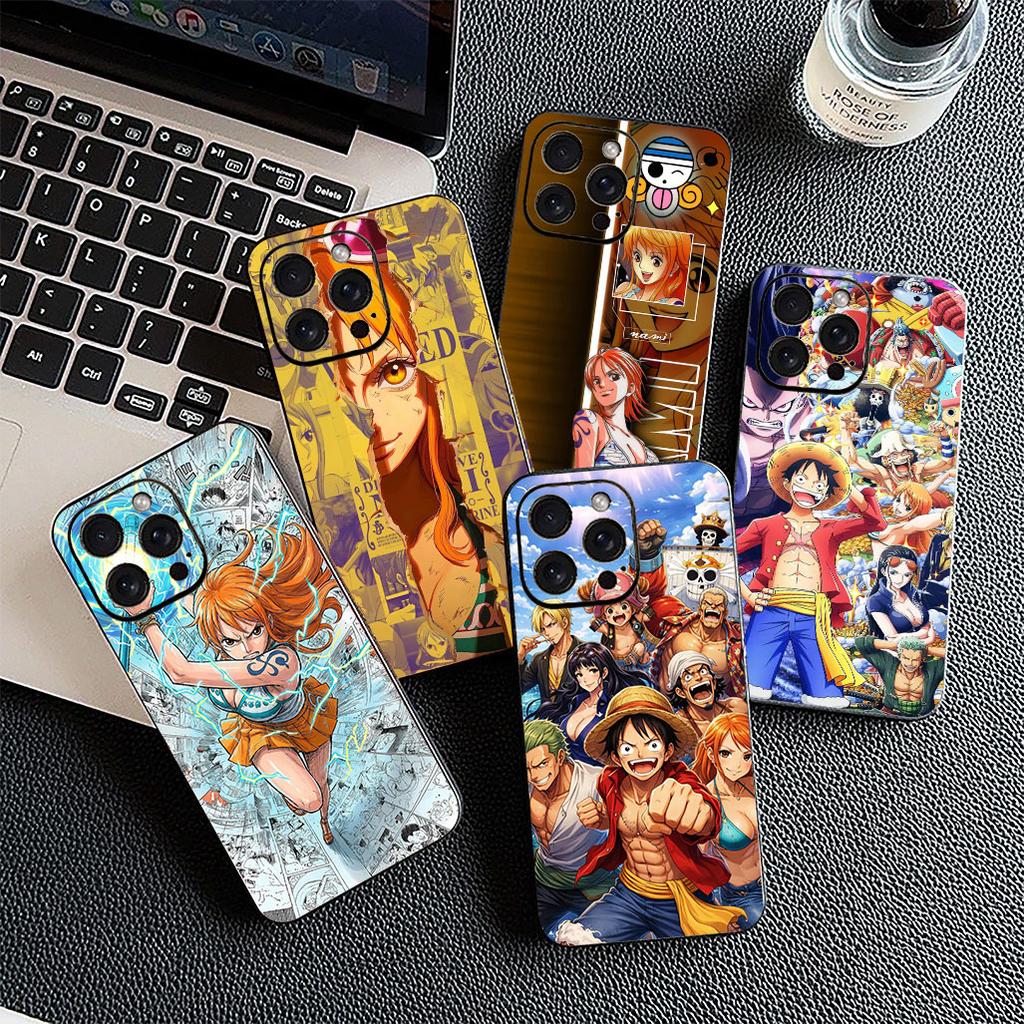 Protective Cover for Xiaomi Redmi 15 15C A3 A4 A5 9A 9C NFC Note 9  Pro Casing Phone Case Roronoa Zoro Nami One Luffy Pieces