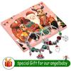 Weihnachts-Adventskalender DIY Charm-Armband Schmuckset Kinder Überraschungs-Geschenkbox