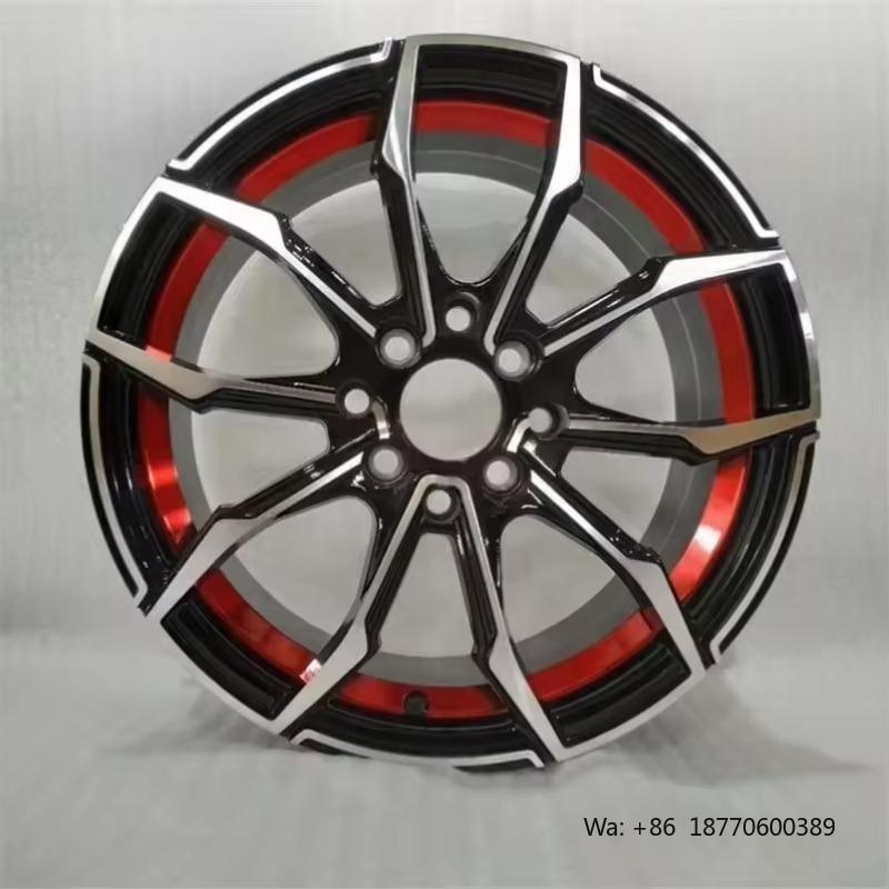 Wholesale and Retail of 14-inch and 15-inch Cast Aluminum Alloy Passenger Car Wheels From China Factories