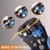 Metal Multifunctional Cable Cutter Crimping Wire Stripper Pliers  Cable Installation