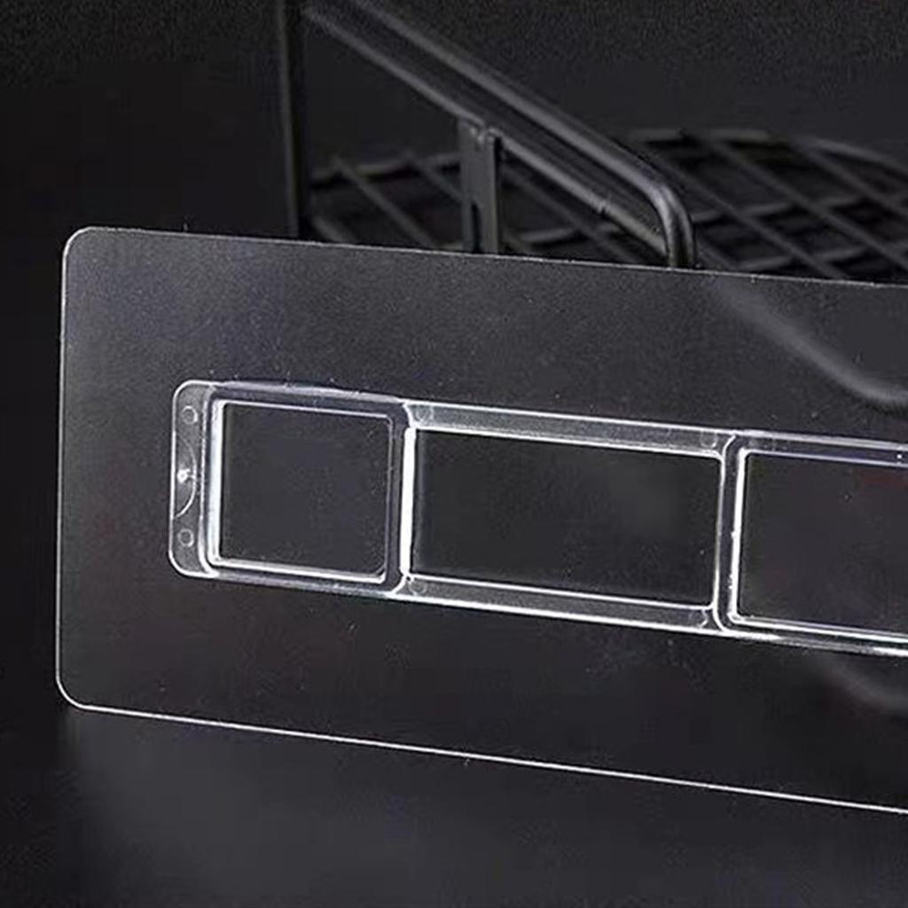 6PCS Shower Caddy Adhesive Hooks Resin Patch Clip Rack for Bathroom Tissue Box Corner Shelf Soap Basket Toothbrush