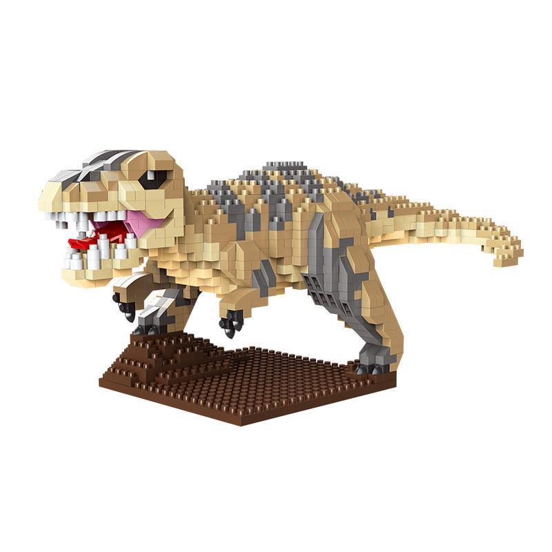 Dinosaur Builder Blocks With Abs Plastic For Educational Play And Diy Construction For Kids