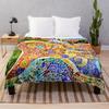 Gaudi Barselona Mosaic Throw Blanket