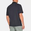 Under Armour Charged Cotton Golf Polo Shirt Men Tops Black 1321111-001