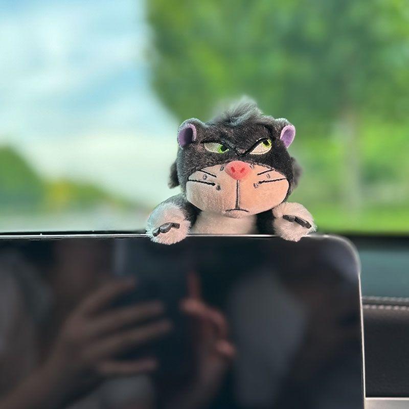 Cat Car Seat Belt Shoulder Cover Cute Universal Car Cartoon Lucy Kitten Car Interior Decorationtion Safety Belt Car Accessories