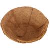 Hanging Basket Coco Liner 61cm Brown Foldable Cuttable Coconut Fiber Planter Liner