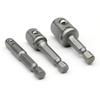 3Pcs/Set 1/4" 3/8" 1/2" Hex Shank Impact Drill Socket Adapter  Electric Tool Accessory