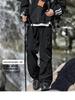 Men's High Street Tactical Cargo Pants - Autumn/Winter Pleated Outdoor Style