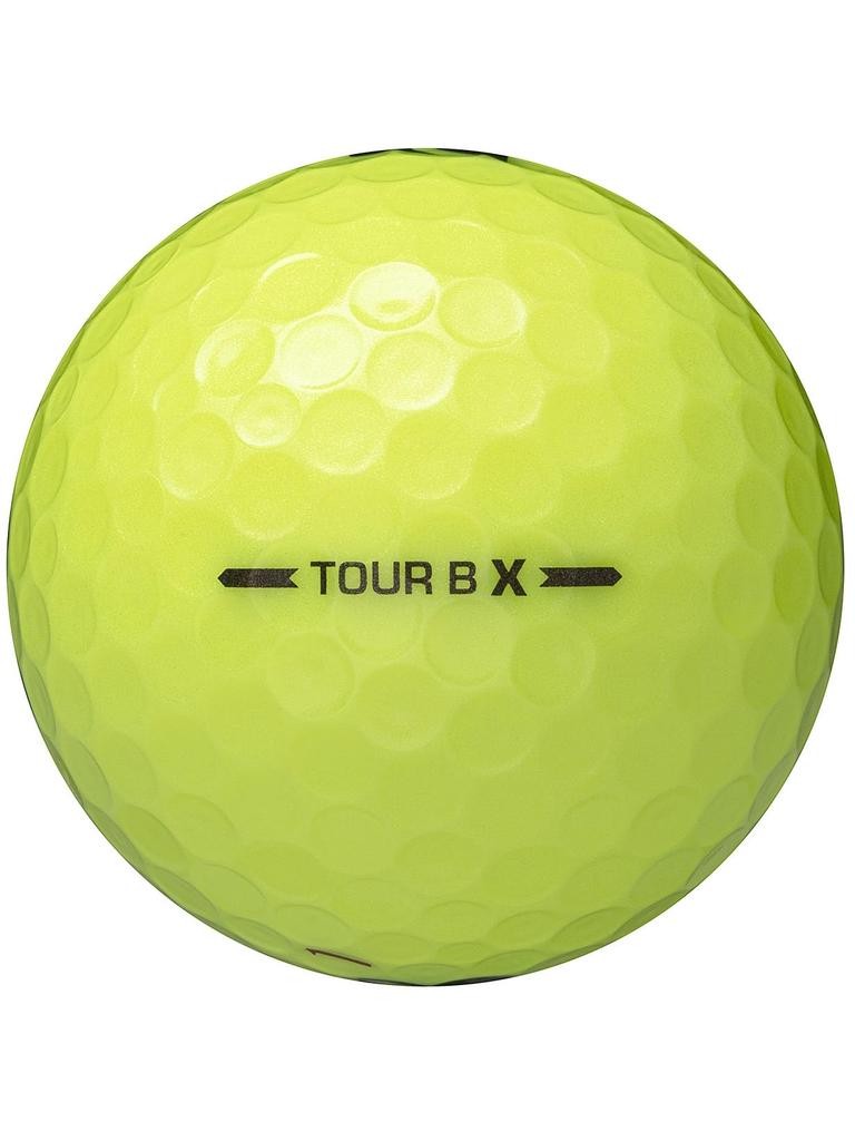 Bridgestone TOUR B X Golf 1 Sleeve B6YXJ Balls, (3 Balls), Yellow,