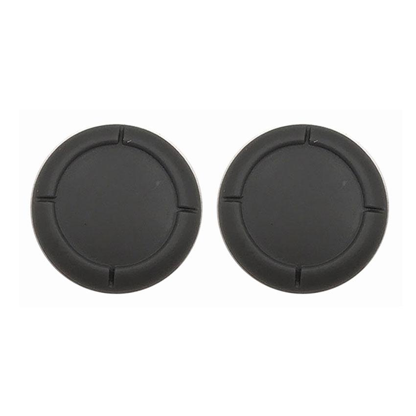 JCD 2 Pieces Silicone Rubber Protective Skin Joystick Grip Grips Cap For Switch NS Lite Oled Controller Joy-Con Rocker Cover серый
