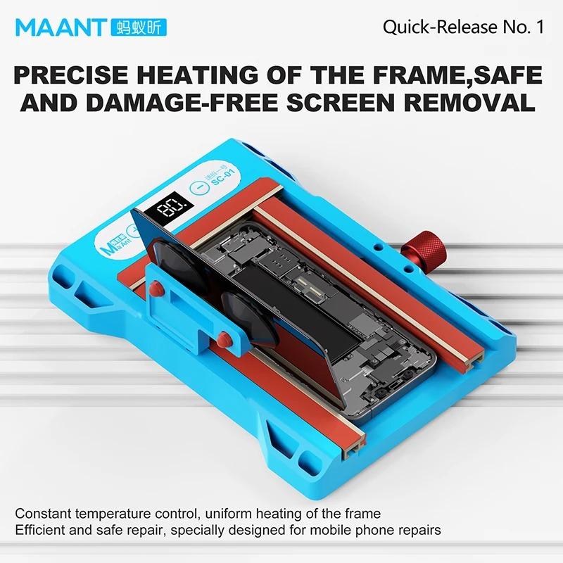 MaAnt Fast Disassembly Suction Cup Universal Mobile Phone Screen Removal Tool for IPhone Screen Opening Back Glass Repair