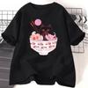 RaUnisex Cat Tshirt Japanese Style Noodle T Shirt Funny Cat RaUnisex TShirt Retro Graphic Tee Loose Short Sleeve Cotton O Neck Tops
