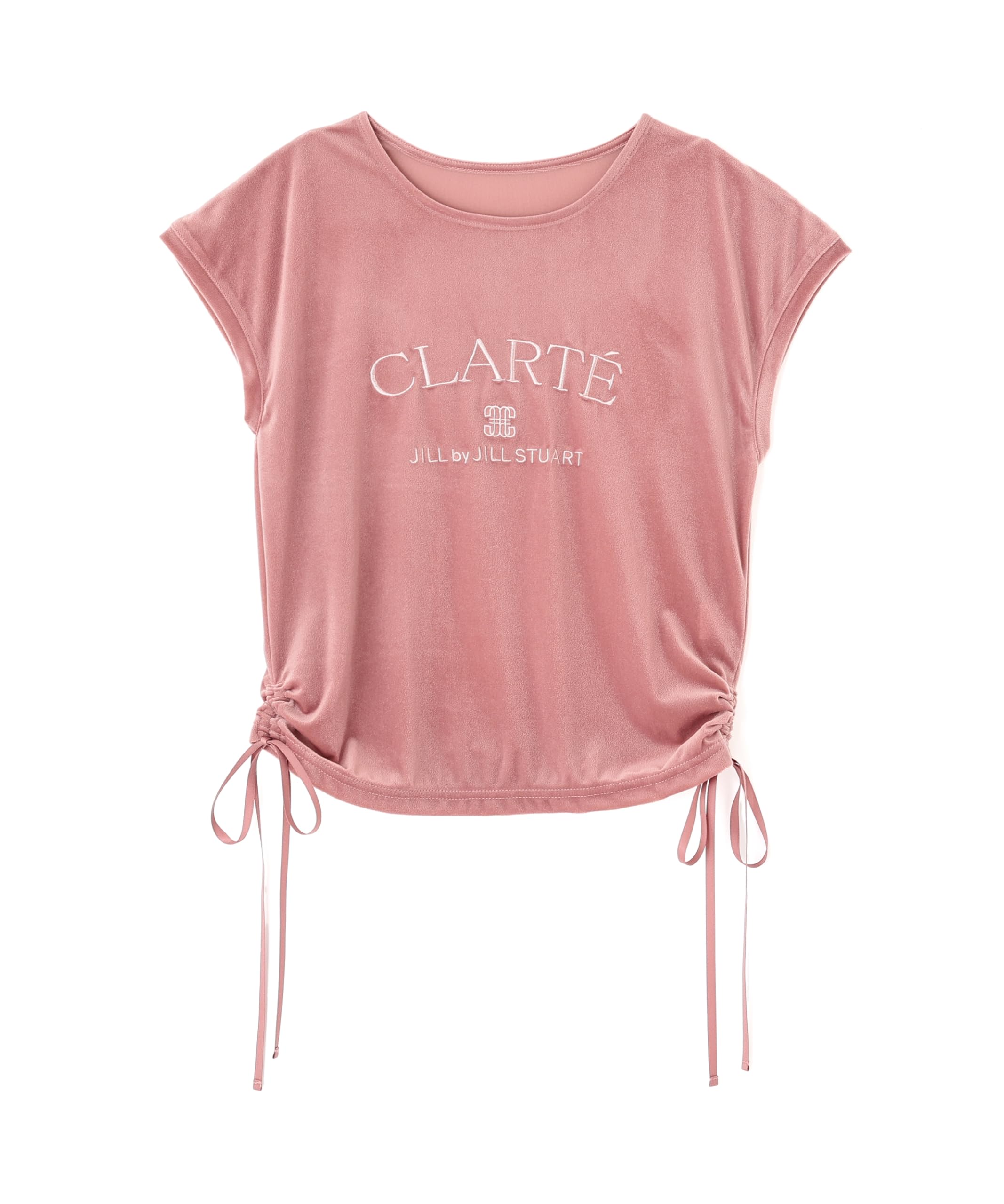 

Jill by Jill Stuart Women s Velour Compact T-Shirt, Pink