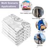 5 Pack Hanging Vacuum Storage Bags Space Saver Bags Hanging Storage Bags for Clothes for Suits Dress Jackets Closet Organizer