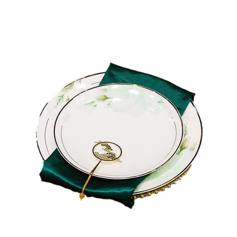 Modranka Light Luxury Jingdezhen Ceramic 62-Piece Dinnerware Gift Set