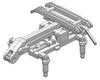 TOMYTEC TOMIX N Gauge C-PS27 Type Pantograph (2 pieces) - Model Railway Supplies 6713