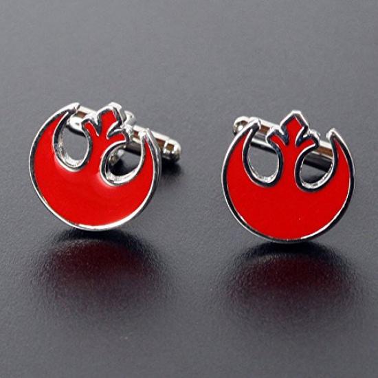 Kamakura Cufflinks Workshop Star Wars Red Rebel Alliance Cufflinks Cf1500