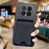 For Honor Magic 8 Pro Magic8 Lite Card Slot Wallet Holder Cover for Honor Magic 8pro Candy Silicone Bumper Camera Protect Case