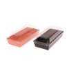 10Pcs Black Pink Fruit Cut Packing Box With Transparent Lids Sushi Box Disposable Takeaway Box Cake Bread Takeout Packing Boxes