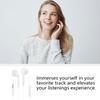 In Ear Headphones with Control & Microphones Wire Earphones Convenient Control Earphones 3.5mm Earphones for Enthusiasts
