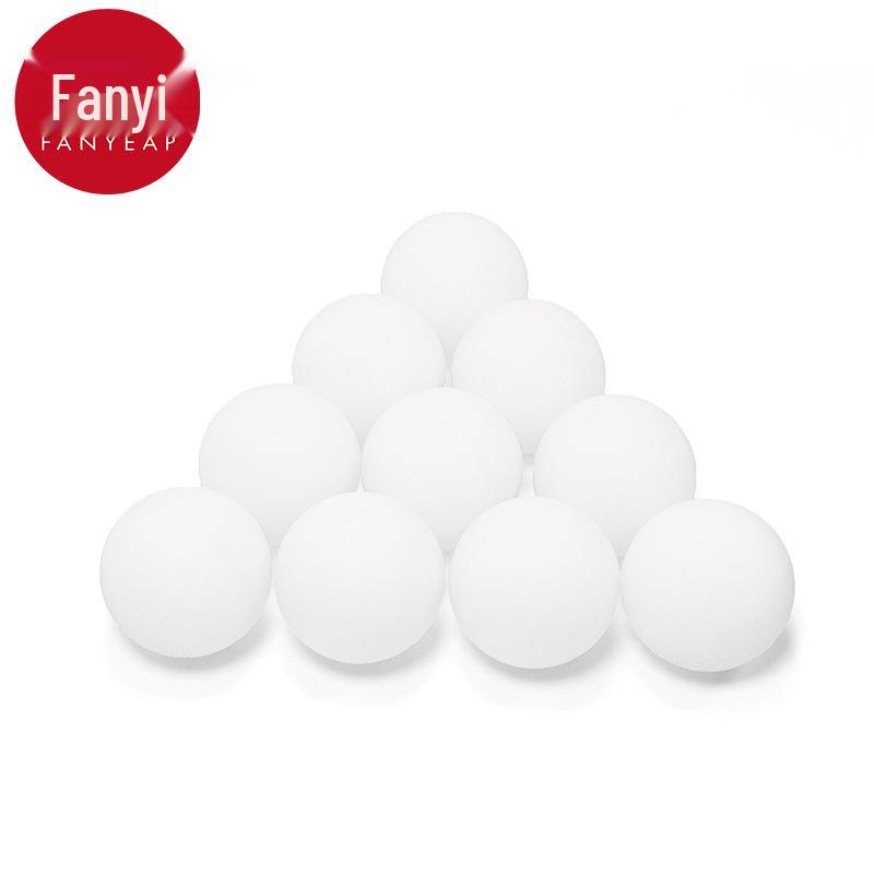 Free Shipping - AB1S65 Table Tennis: White, High Elasticity, Durable for Training and Competition