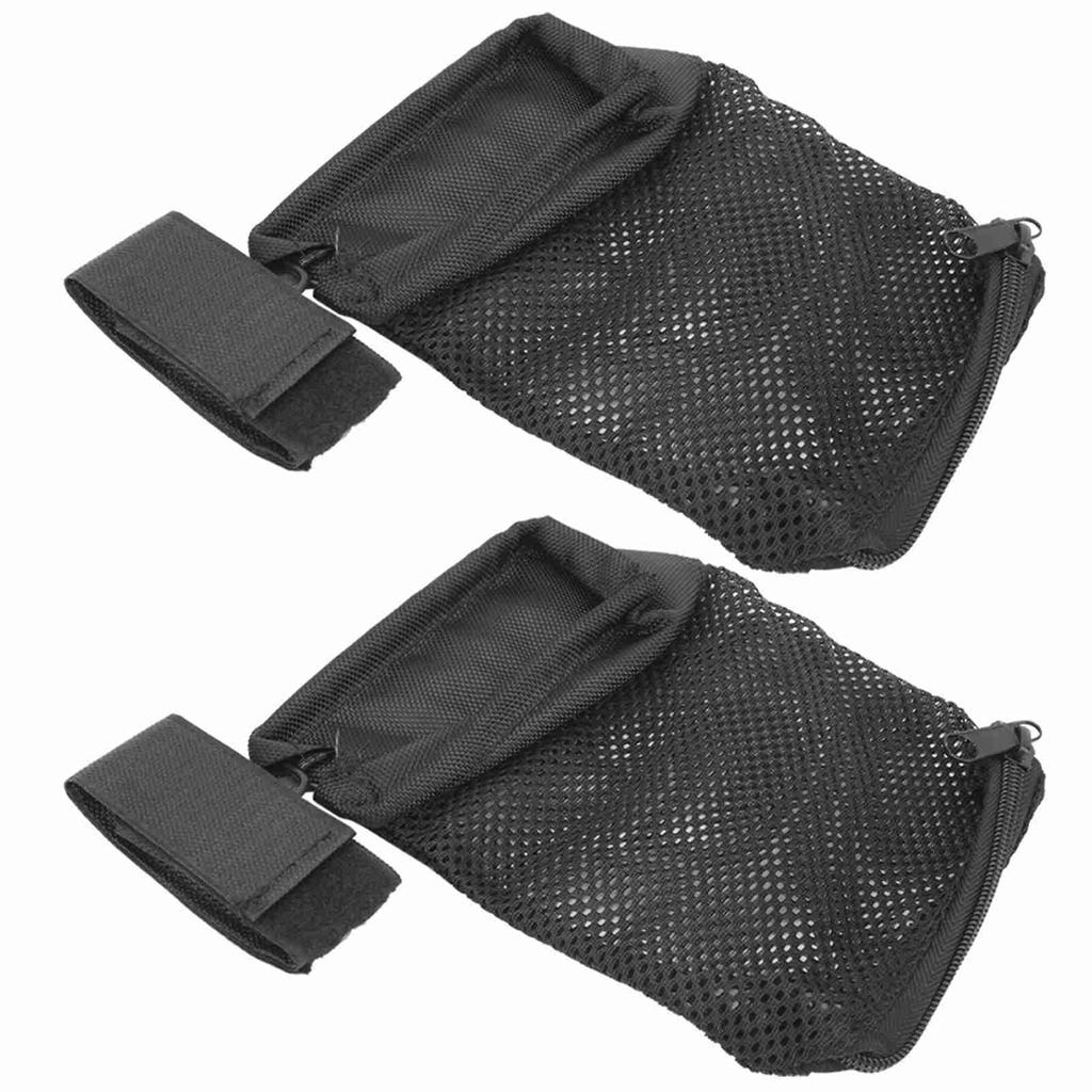 2pcs Brass Shell Catcher Zipper Bottom Shell Catcher Nylon Mesh Bag Brass Catcher