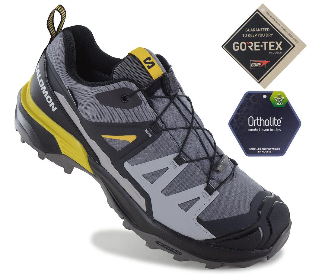 SALOMON X ULTRA 360 GTX - GORE-TEX - Men's Hiking Shoes Trekking Shoes Grey 477403 ORIGINAL