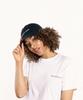 Bichiseuaenkeulim Small Logo Ball Cap-Navy