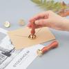 CRASPIRE Ocean Theme Wax Seal Stamp Kit Whale Turtle Shell Sealing Wax Stamp 25mm 8Pcs Removable Brass Heads 1pcs Wood Handles 1 Box for DIY