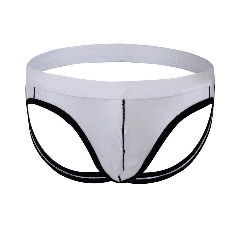 Sexy  Men's Jock Strap Breathable Underwear Backless Jockstrap Briefs Underpants Thong