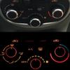 3Pcs Aluminum Alloy Switch Knob A/C Heater Set Buttons for Peugeot 206 207 C2