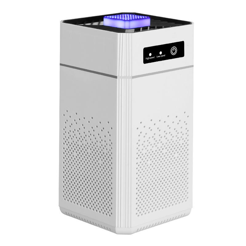USB Portable Negative Ion Air Purifier - Silent Desktop Deodorizer & Formaldehyde Remover