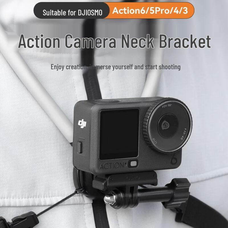 

XFJI Action Camera Neck Mount Holder