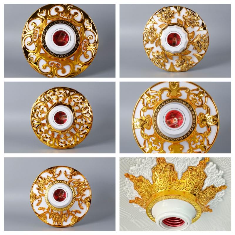 1 Bucată DIY Suport Lampă Universal Bec Economizor Stil European E27 Soclu Lumină Suport Lampă Rotund Retro