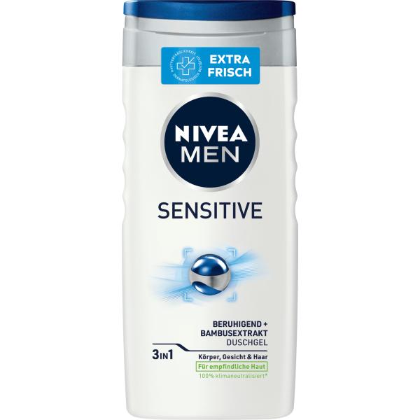 Nivea Men Sensitive Shower Gel 250ml