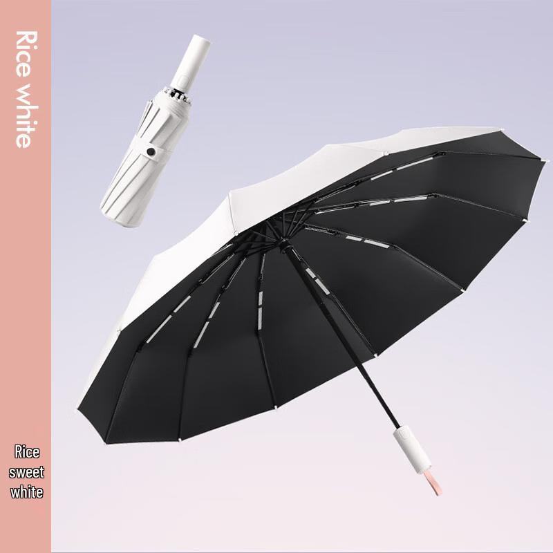 Hongye Full-Automatic Folding Sun & Rain Umbrella