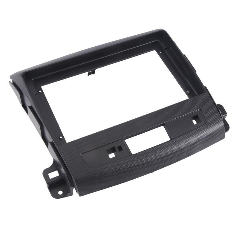 9 Inch Car DVD Frame Audio Dash Trim Kits Facia Panel Radio Player Screen 2 Din For Mitsubishi Outlande 2008-2011