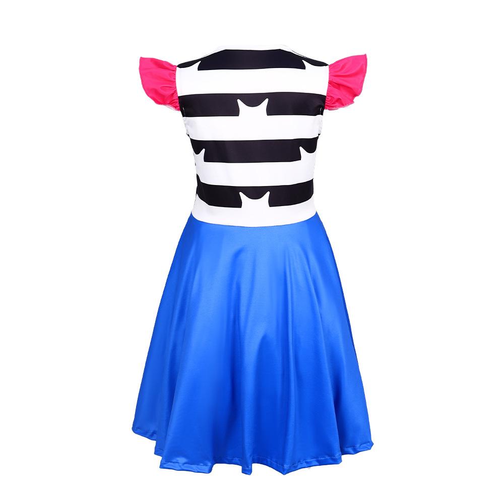 Cosplay Suit D Halloween Gaby's Doll House Cosplay Dress Girls Flying Sleeve Dress Stage Suit