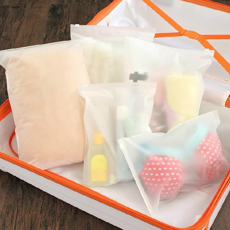 

1 шт. сумка для обуви портативная полупрозрачная сумка для хранения водонепроницаемая косметичка женская перегородка PE 4