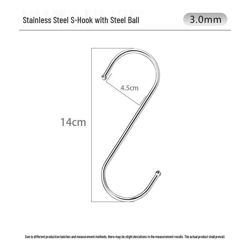Guraide Stainless Steel S-Hooks