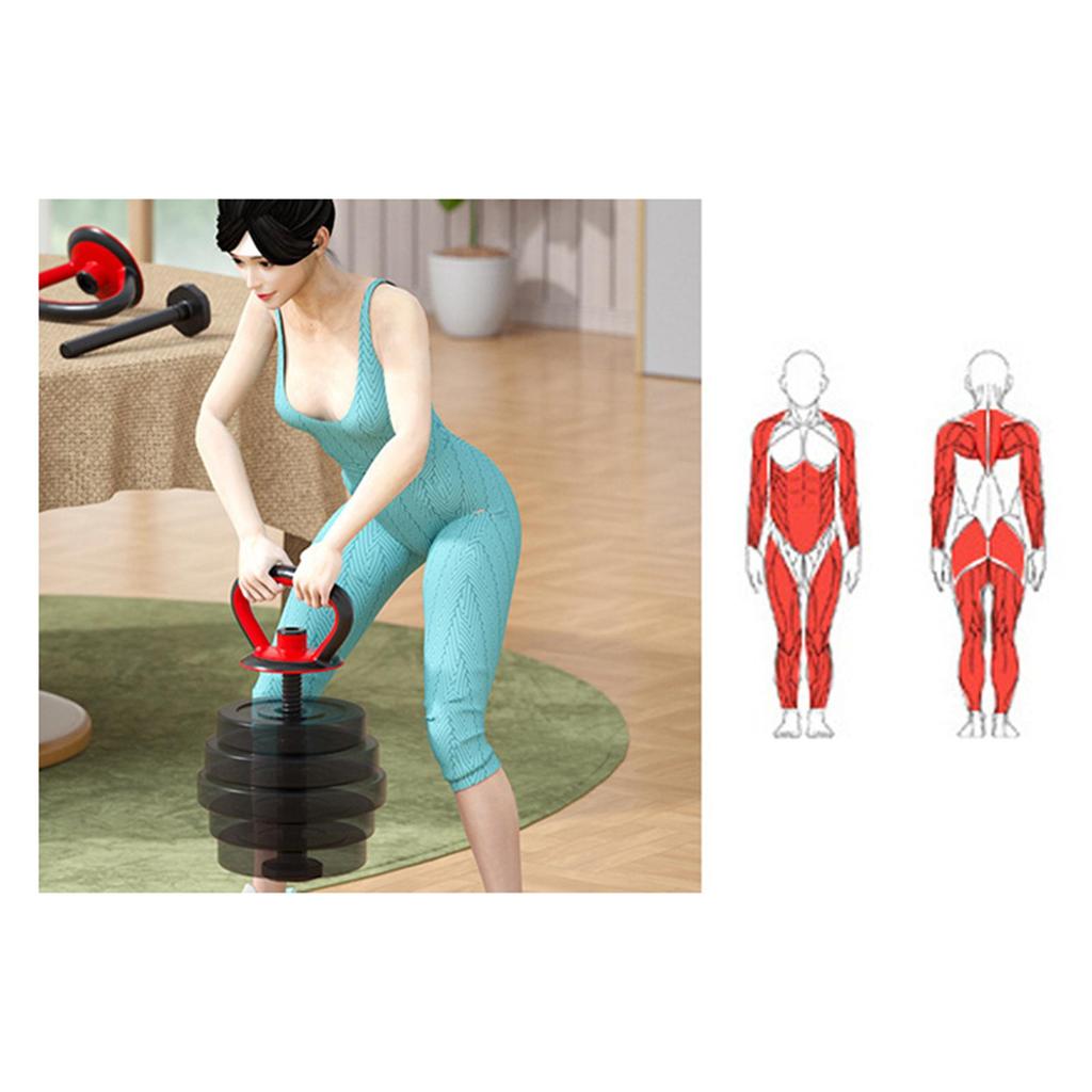 Ergonomic Dumbbell Handle for Effective Home Workouts
