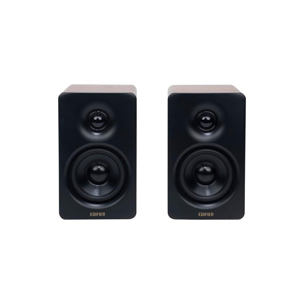 Edifier Compact Desktop Speaker M60 Maximum 66W 3 Bluetooth AUX Stereo Mini Japanese 2.0ch (Classic Oak) Inputs USB-C 3.5mm [Official Distributor]