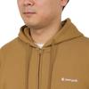 Snow Peak Parka Sweat Logo Kapuzenjacke mit Reißverschluss CY Camel SPE-SW-23AU001 (Kamel/M/Herren)