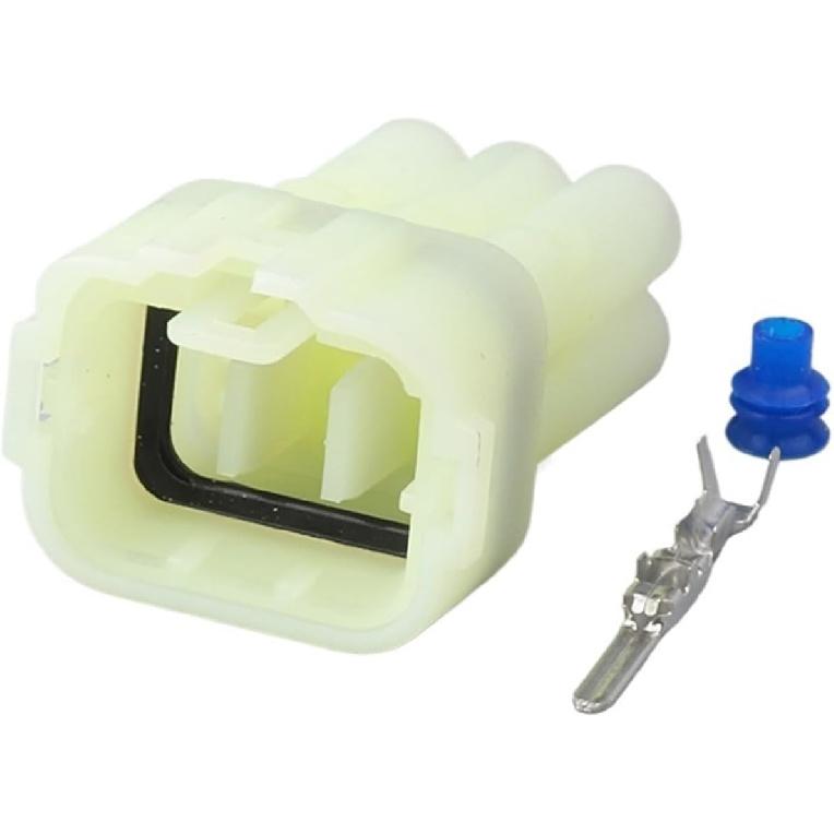 1 Set 6 Pin HM 090 Automotive Motorcycle Electrical Connector Female Or Male Socket For 6189-6171 6180-6181(Army green,5 Sets)