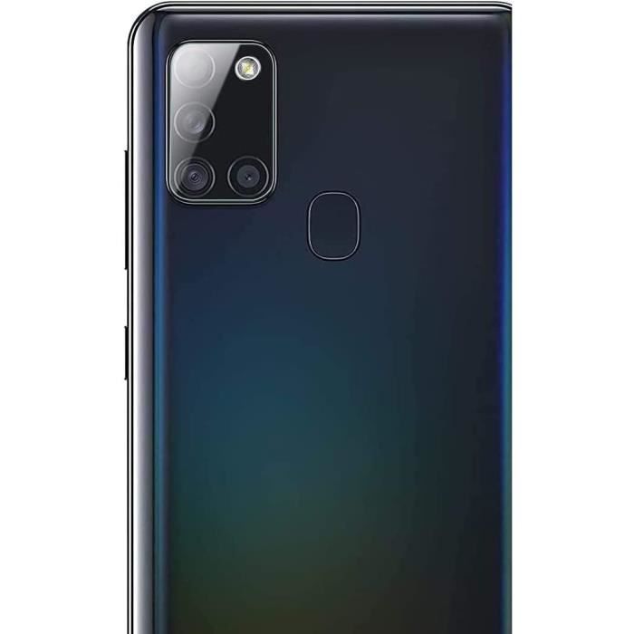 Film de protection caméra - BOOLING - Compatible Samsung Galaxy A21s - Verre trempé - Transparent - Lot de 2