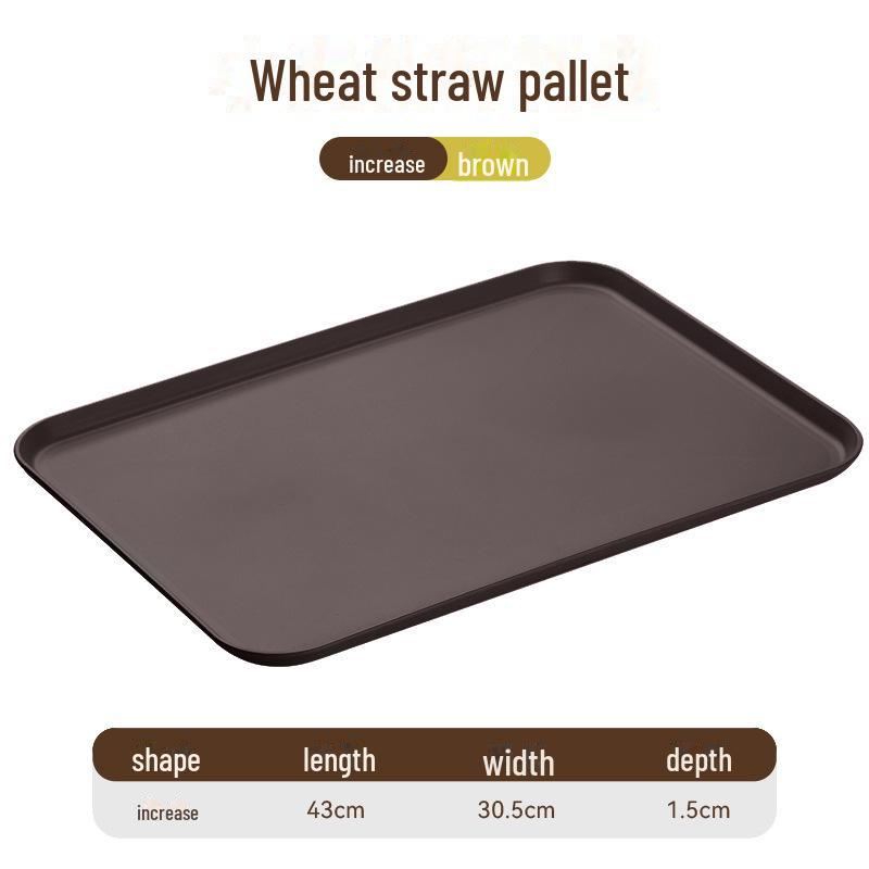 

Пластиковый прямоугольный поднос для чая в скандинавском стиле для дома, гостиной, ресторана или детского сада