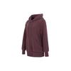 Sweatshirts Women's Burgundy Hooded Moderate Regular (Unisex) Sweatshirts DQ6841 652