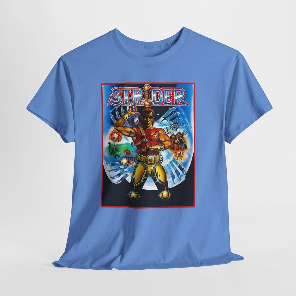 Retro Video Game Strider Tee, Unisex Cotton Shirt, Arcade Strider Gamer Tee