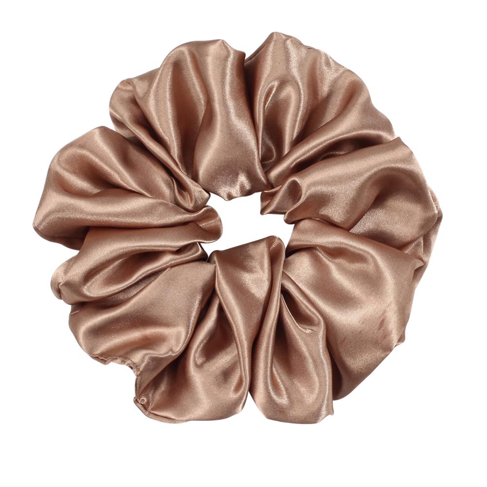 59 Colors XXL Plus Size Hair Ties Oversized Hair Scrunchies Extra Large Malaysia Muslim Hair Tie Chiffon Silk Satin Scrunchy